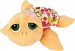 Suki Gifts Little Peepers Sunshine Turtle Soft Boa Plush Toy (Orange and Floral, Small)