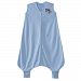 HALO Big Kids SleepSack Lightweight Knit Wearable Blanket, Blue, 4-5T