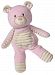 Mary Meyer Thready Teddy Soft Toy, Pink