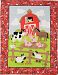 Izzy Farmtasia Nursery Blanket, On the Farm for Boys