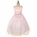 Kids Dream Pink Rosebud Organza Flower Girl Dress Little Girl 2