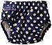 Konfidence Aquanappy Swim Diaper, Navy Polka Dot, One Size (3-30 Months)