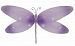 Hanging Dragonfly 13" Large Purple (Lavender) Sparkle Nylon Dragonflies Decorations - Decorate for a Baby Nursery Bedroom, Girls Room Ceiling Wall Decor, Wedding Birthday Party, Bridal Baby Shower, Bathroom. Dragonfly Decoration 3D Art Craft