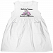 Puppy Luv Glam Toddler Girls 4T White Pink Girls Birthday Dress Jumper