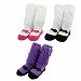 KF Baby Non-Skid Baby Girl Ruffle Shoe Socks, 3 pairs (12 - 18 Months)