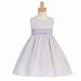 Lito Lilac Striped Seersucker Sash Easter Dress Baby Girls 18M