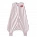 HALO Big Kids SleepSack Micro Fleece Wearable Blanket, Pink, 4-5T