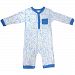 Happy Kids Canada Inc Absorba Layette Loungewear, White/Blue, 1-Pack