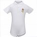 Littlest Golfer White Short Sleeve Polo Knit Bodysuit Baby Boys 12M