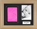 Anika-Baby BabyRice Baby Girl Handprint Footprint Kit Soft Pink Clay Dough Beech Effect Box Photo Display Frame