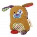 Mary Meyer Natural Life Baby Animal Plush Rattle, You Are Loved Puppy