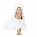 Woombie Minky Cuddle Cape, White, 0-3 Years