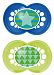 MAM Trends Silicone Orthodontic Pacifier, Boy, 6+ Months, 2-Count