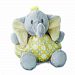 Nat & Jules Rattle Plush Toy, Tusk Elephant
