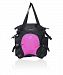Obersee Innsbruck Diaper Bag Tote with Detachable Cooler, Black/Pink