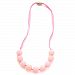 Chewbeads Juniorbeads Madison Jr. Glow in the Dark Necklace, Bubble Gum