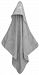 Taftan Star Silver Hooded Towel 75 x 75cm (Grey)