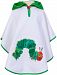 Smithy Fashion 1301010 The Very Hungry Caterpillar Poncho One Size White