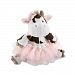 Baby Aspen Daisy Lou and Bloomer, Too Cow Plush Toy and Bloomer for Baby