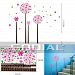 SODIAL(R) Dandelion flower tree removable quote vinyl nursery room wall decals stickers