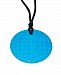 KidKusion Gummi Teething Necklace Dots, Turquoise
