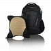 Obersee Oslo Diaper Bag Backpack with Detachable Cooler, Black/Sand