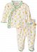 Magnificent Baby 1448-NB Oranges and Lemons L/S Kimono Yellow NB