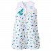 HALO SleepSack 100% Cotton Wearable Blanket, Blue Outer Space, Small
