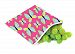 Itzy Ritzy Snack Happens Reusable Snack and Everything Bag, Social Butterfly