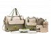 SOHO Collections, 10 Pieces Diaper Bag Set *Limited time offer* (Sage Color with Elephant)