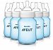 Philips Avent Anti-Colic Baby Bottles, Blue, 9 Ounce (5 Count)