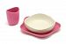 BecoThings Eco-Friendly BecoFeeding Set - Pink by BecoThings