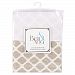 Kushies Baby Percale Change Pad with Terry Insert Sheet, Linen Lattice
