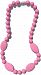 Nummy Beads - Jaden Silicone Teething Necklace - Bubblegum (Pink)