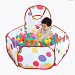 Maxmaxi Portable Folding Colorful Polka Dot Children Play Playpen Pools (47.24" Diameter)