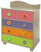 Room Magic Grey Wash 5 Drawer Chest, Day of The Diva