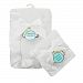American Baby Company Ultra Soft and Cuddly Sherpa Blanket Set, White