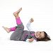 baby deedee Kicker Sleep Sack with Feet, Slate, 18 Months