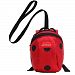 GOLDSTAR Cute Cartoon Unisex Baby Kids Backpack Shoulder Bag Anti-lost 2 in 1 with Padded Strap Harness Safety Child Toddler Walking Rein & Hat Cap, Bee (Red)
