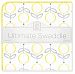 SwaddleDesigns Ultimate Swaddle Blanket, Made in USA, Premium Cotton Flannel, Yellow Lolli Fleur