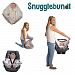 Snugglebundl - Transfer Baby from Car Seat, Swing or Stroller without Waking your Baby! | The Multi-Use & Multi- Award Winning Portable Baby Lift and Swaddle! (Grey Stars)