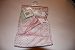 Jersey Reversible Baby Blanket Pink and White 30x40"