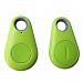 Smart Itag Bluetooth Tracker Child Bag Wallet Key Finder GPS Alarm Locator Green Color by POOMS