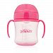 Dr. Brown's Soft-Spout Girls Transition Cup, Pink, 6 Ounce