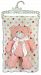 Stephan Baby Super Soft Multi Dot Fleece Blanket and Floppy Bear Gift Set, Pink by Obsolete