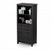 South Shore Furniture Little Smileys Shelving Unit with Drawers, Gray Oak