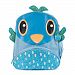 Green Frog Friends Little Kids Backpack, Lunch Bag, School Bag for Toddlers and Kids, Cute Birdie Design