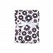 Baby Gear Plush Velboa Ultra Soft Baby Girls Blanket 30 x 40, Black Flower Petals