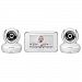 Motorola MBP38S-2 Digital Video Baby Monitor with 4.3-Inch Color LCD Screen and 2 Cameras with Remote Pan, Tilt and Zoom