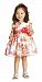 Youngland Baby Girls' Floral High Waist Dress (18 Months)